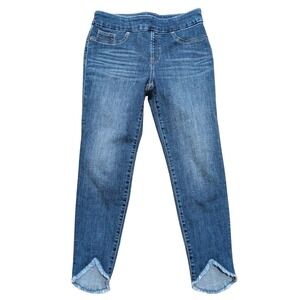 Chico's Jeans 2 00 R Pull On‎ Jegging Ankle Skinny Leggings Stretch Denim